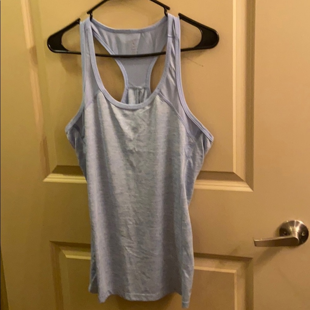 🐈Light blue workout tank top
